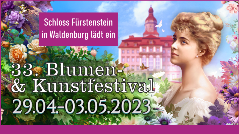 Blumenfestival auf Schloss Fürstenstein