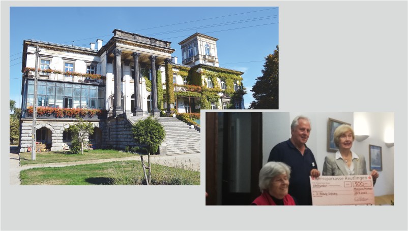 Geschichtsverein Zwiefalten besucht Schloss Muhrau