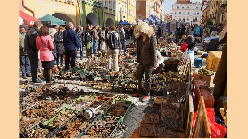 27.-28.4. Hirschberg/Jelenia Góra lädt zum Trödelmarkt