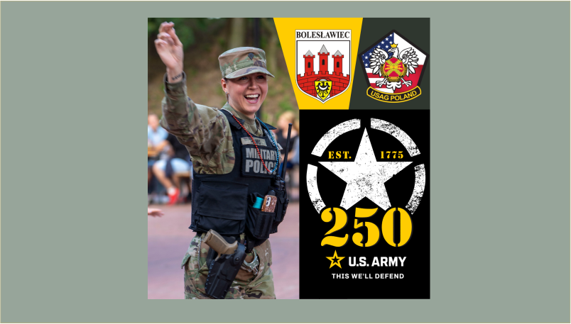 US-Soldaten feiern mit Bunzlau 250. Geburtstag der US-Armee