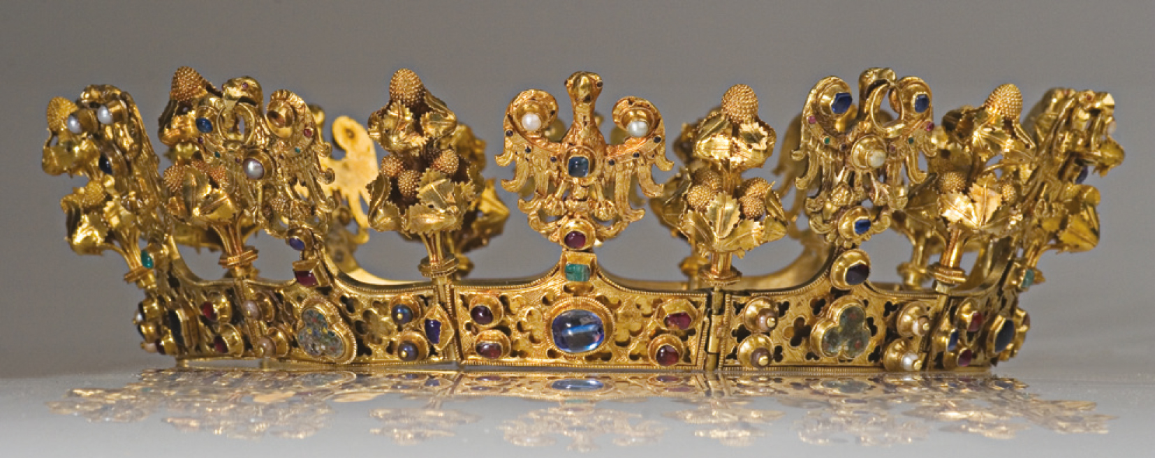 Wertvollste Exponate des Neumarkter Schatzes im Breslauer Nationalmuseum