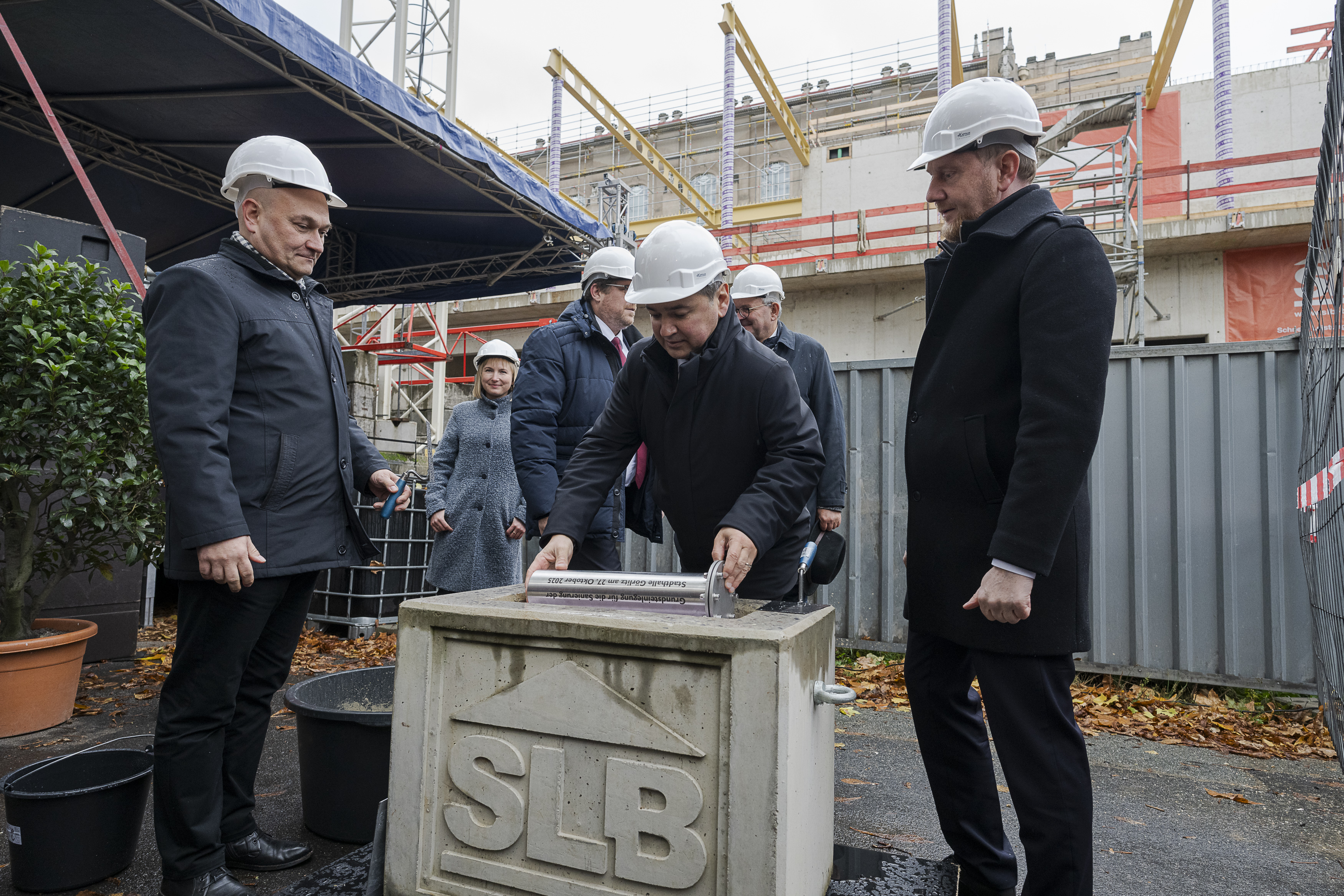 Görlitz: Grundstein für die Zukunft der Stadthalle gelegt
