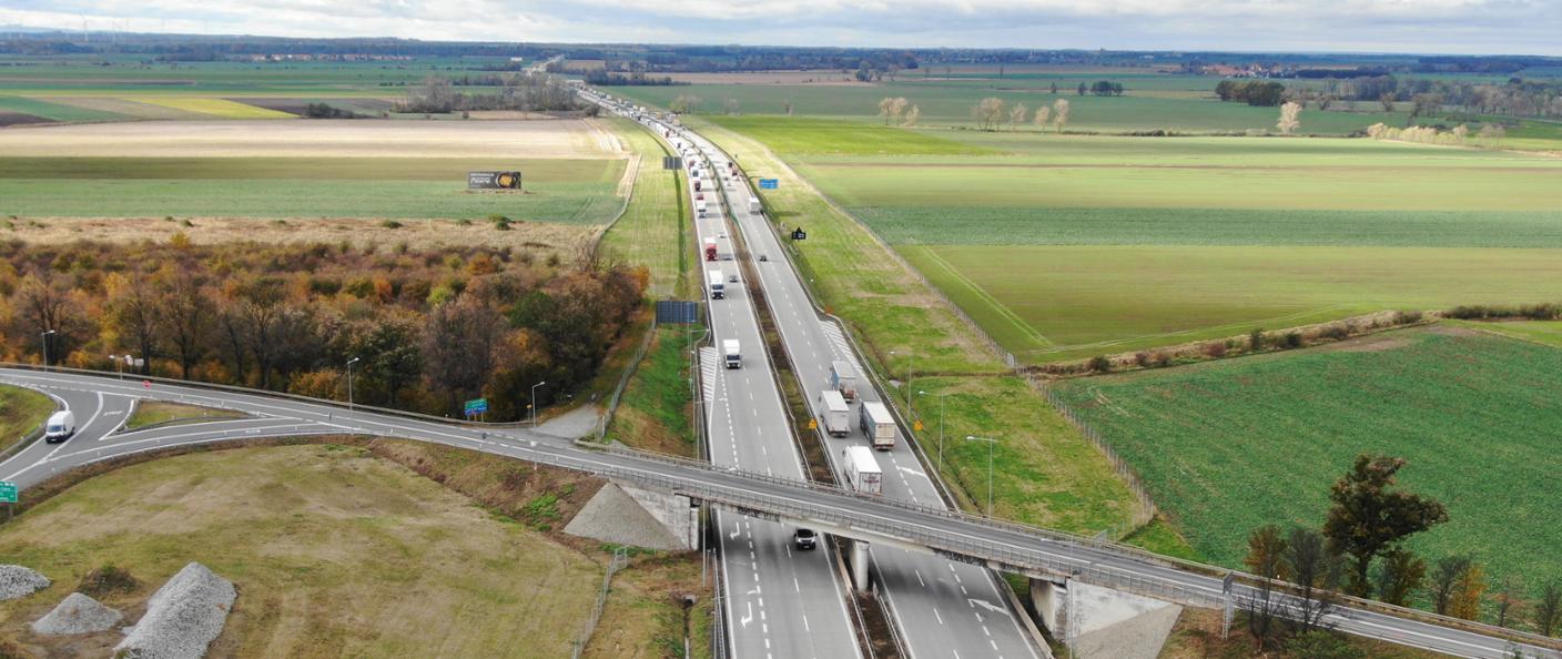 Bald Luxusautobahn von Breslau nach Liegnitz