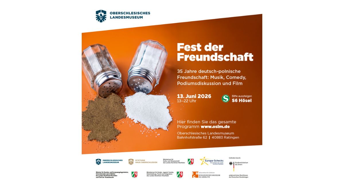 „Fest der Freundschaft“ - Oberschlesisches Landesmuseum lädt ein