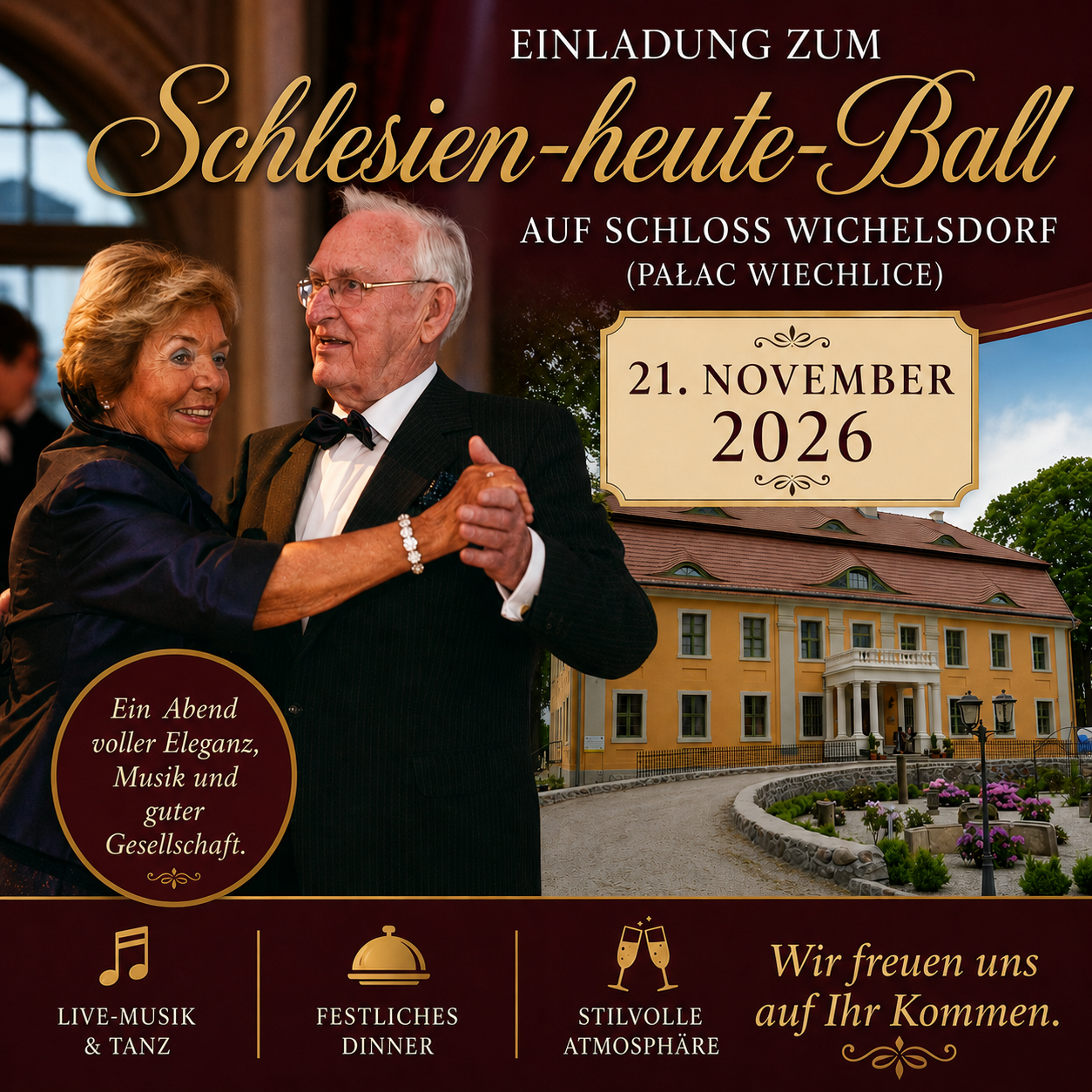 Einladung zum Schlesien heute Ball 2026
